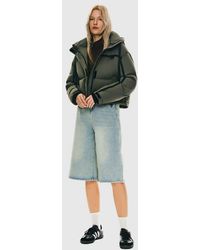 Orolay - Winter Quilted Hooded Cropped Down Puffer Jacket - Lyst