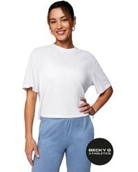 Fabletics - 100% Cotton Boxy Tee - Lyst