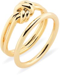 Madewell - Set Of 2 Rings - Lyst