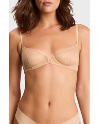 Commando - Invisible Lift Plunge Demi Underwire Bra - Lyst