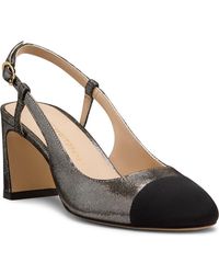 Stuart Weitzman - Babette Cap Toe Slingback 60 Pump - Lyst