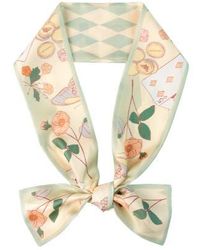 Lost Pattern - Wonderland Silk Twill Neck Bow - Lyst