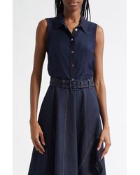 Cinq À Sept - Giselle Silk Sleeveless Shirt - Lyst