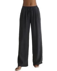Bella Dahl - Wide Leg Pull-On Pants - Lyst