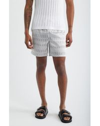 Open Edit - Satin Drawstring Shorts - Lyst