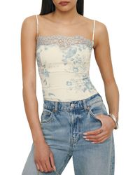 Reformation - Willah Corset Top - Lyst