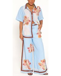 Petal & Pup - Fawn Button-Up Shirt & Pull-On Pants Set - Lyst