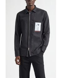 JKEEFER - Stabb Unbreakable Zip Shirt - Lyst