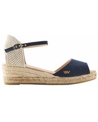 VISCATA - Cavall Canvas Espadrille Sandal Wedges - Lyst