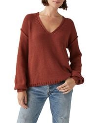 Michael Stars - Kendra Relaxed Cotton Blend Sweater - Lyst