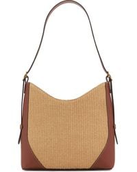 Mango - Canvas Shoulder Bag - Lyst