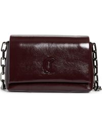 Christian Louboutin - Small Loubi54 Soft Naplak Leather Shoulder Bag - Lyst