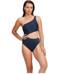 Luma Gottex - High End One Shoulder Cut Out One Piece - Lyst