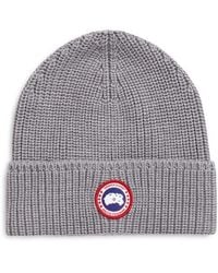 Canada Goose - Ribbed "Toque" Beanie - Lyst