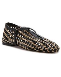 275 Central - Izabel Woven Raffia Ballet Flat - Lyst