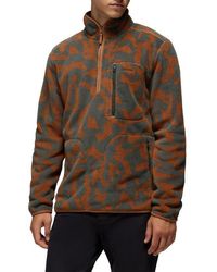 Prana - Tuff Fluff Fleece Half Zip Pullover - Lyst