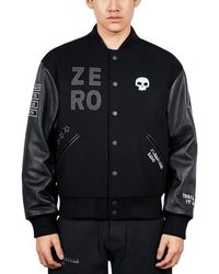 Pleasures - X Zero Skateboards Varsity Jacket - Lyst