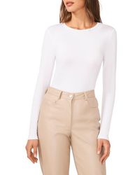 Halogen® - Crewneck Long Sleeve T-Shirt - Lyst