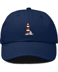 Alix - Lighthouse Embroidered Dad Hat - Lyst