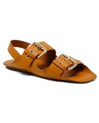 Free People - Blossom Buckle Flat Sandal - Lyst