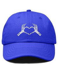 Alix - Skeleton Heart Embroidered Dad Hat - Lyst