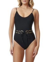 PQ Swim - Link Belted One-piece Swimsuit - Lyst