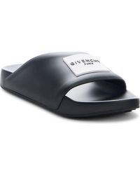 Givenchy - Label Slide Sandal - Lyst