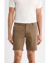 AG Jeans - Wanderer 8.5-Inch Stretch Cotton Chino Shorts - Lyst