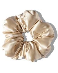 Drowsy Sleep CO - Silk Padded Scrunchie - Lyst