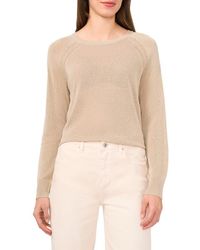 Halogen® - Crewneck Raglan Sleeve Sweater - Lyst