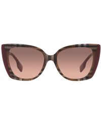 Burberry - Meryl 54mm Gradient Cat Eye Sunglasses - Lyst