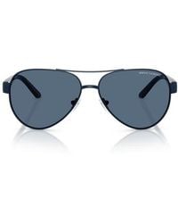 ARMANI EXCHANGE - 59Mm Pilot Sunglasses - Lyst