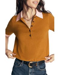 Boden - Collared Wool & Cashmere Blend Polo - Lyst