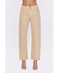 Pistola - Lexi Mid Rise Bowed Straight Leg Jeans - Lyst