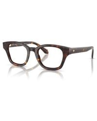 Giorgio Armani - 47Mm Rectangle Optical Glasses - Lyst