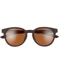 Smith - Eastbank 52mm Chromapoptm Polarized Round Sunglasses - Lyst