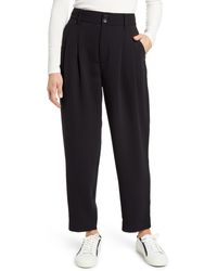 tapered palazzo pants