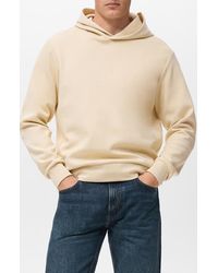 Mango - Regular Fit Fleece Hoodie - Lyst