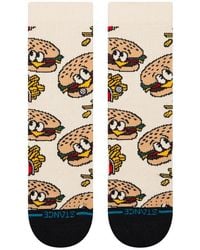 Stance - Kids' Combo Meal Crew Socks - Lyst