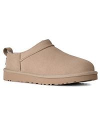 UGG - Classic Micro Genuine Shearling Lined Slip-On - Lyst