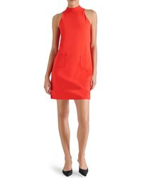 Steve Madden - Percie Sleeveless Mock Neck Dress - Lyst