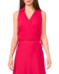 1.STATE - Wrap Collared Top - Lyst