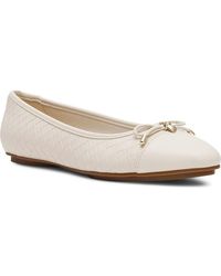 Anne Klein - Luci Cap Toe Ballet Flat - Lyst