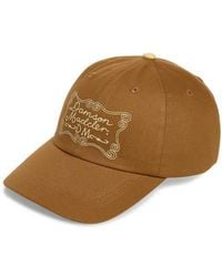Damson Madder - Logo Embroidered Baseball Cap - Lyst