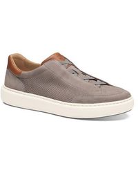 Johnston & Murphy - Anders Perforated Leather Sneaker - Lyst