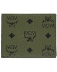 MCM - Aren Bifold Wallet W/ Card Case - Lyst