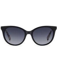 Kate Spade - Karlee 53Mm Gradient Round Sunglasses - Lyst