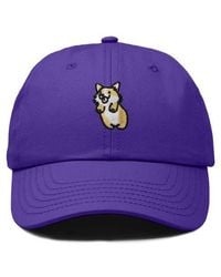 Alix - Leaping Corgi Embroidered Cap - Lyst