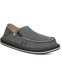 Sanuk - Donny Canvas Slip-On - Lyst