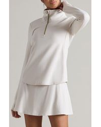 Rhone - Course To Court Long Sleeve Quarter Zip Top - Lyst